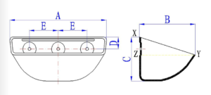 dq shallow metal steel bucket drawing