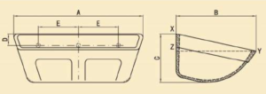 e bucket drawing