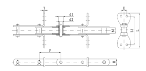 glr conveyor scrape chain