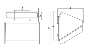 rice mill bucket drawing