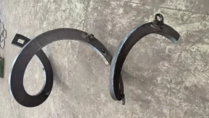 Hélice seccional grande para transportador de tornillo