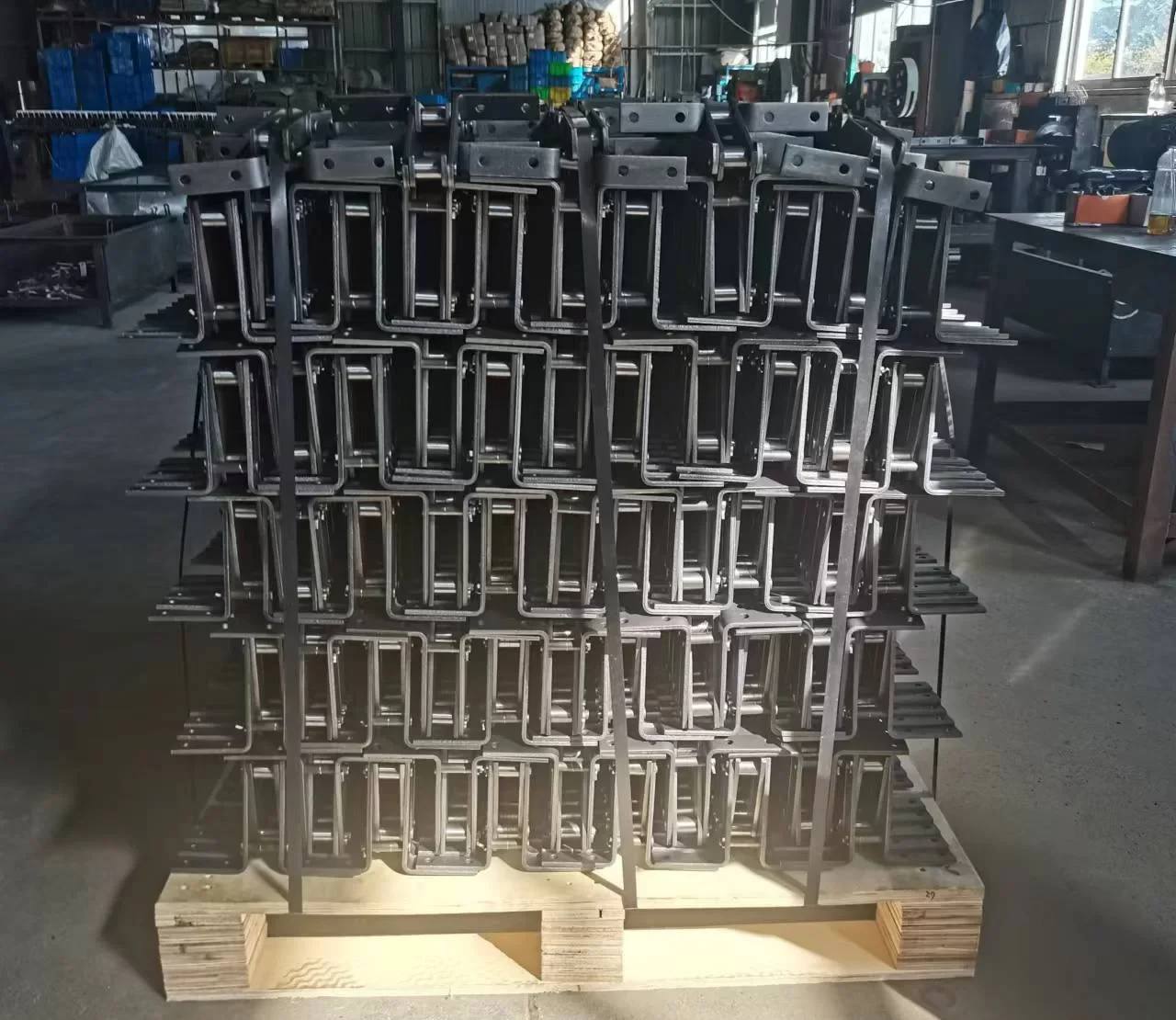 heavy duty scraper conveyor chain for bulk material handling