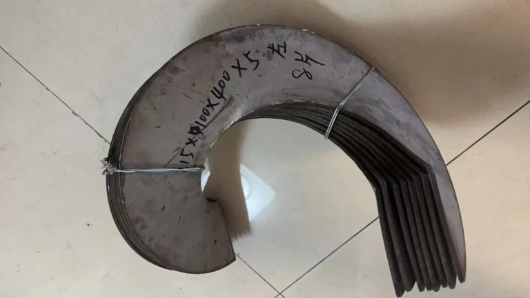 Hélice sinfín SS304 de acero inoxidable para transportador industrial