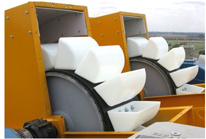 what material is used for elevator buckets.png