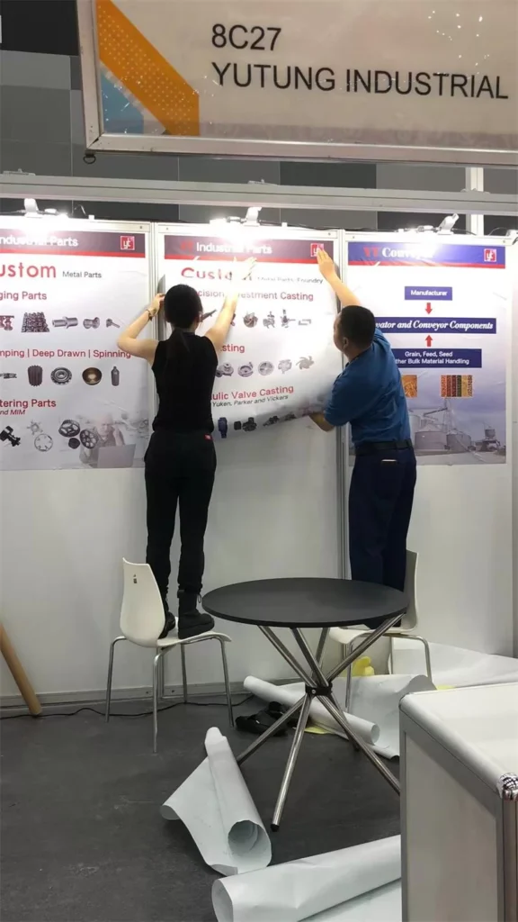 Exhibición de productos industriales de YT Conveyor en Manufacturing Expo Bangkok