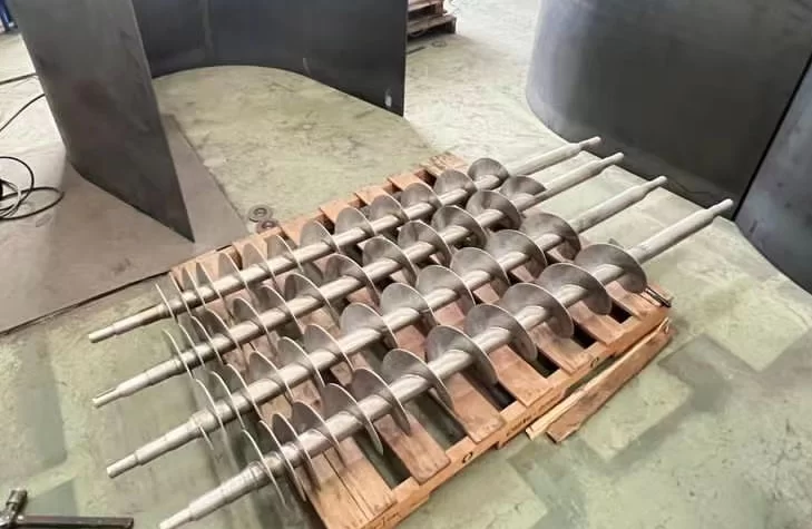 componentes de tornillo transportador Bühler para sistemas de transporte industrial de granos