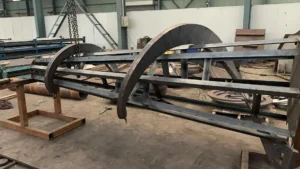 vuelo helicoidal cónico de acero para transportador de tornillo