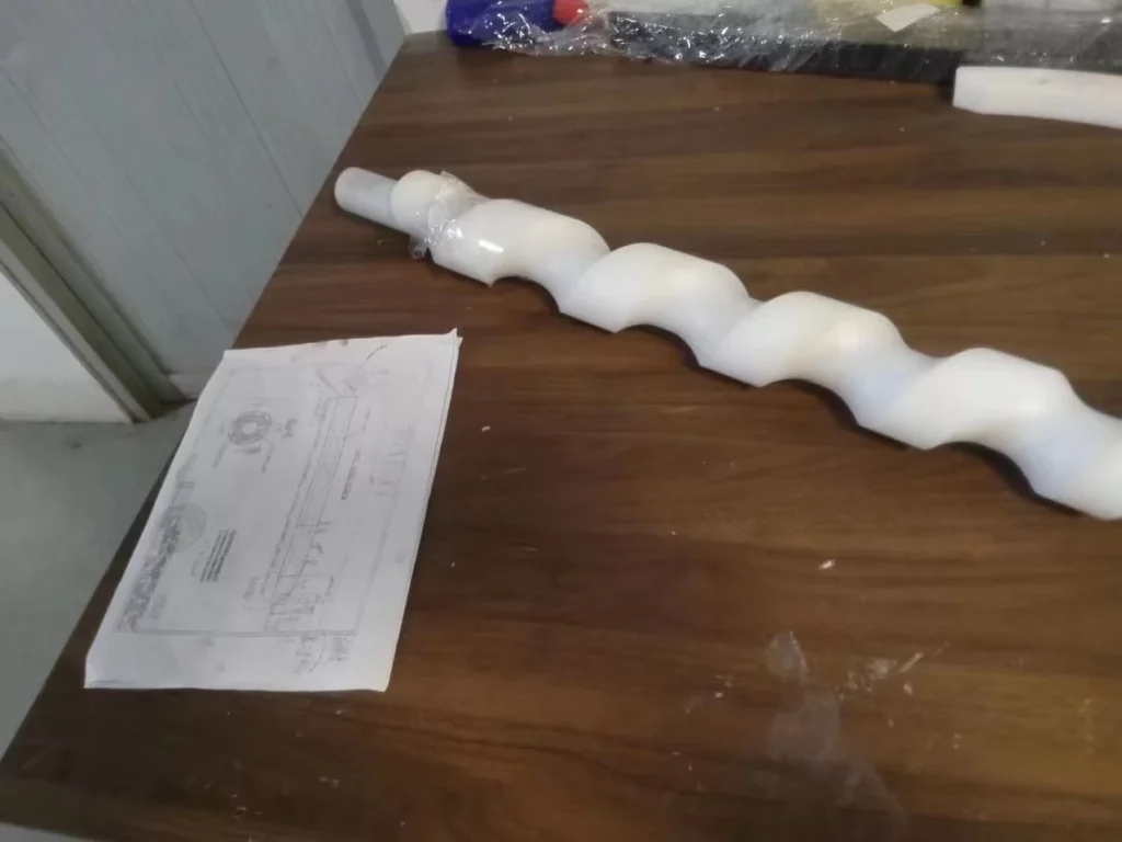 diseño de tornillo transportador de alimentación
