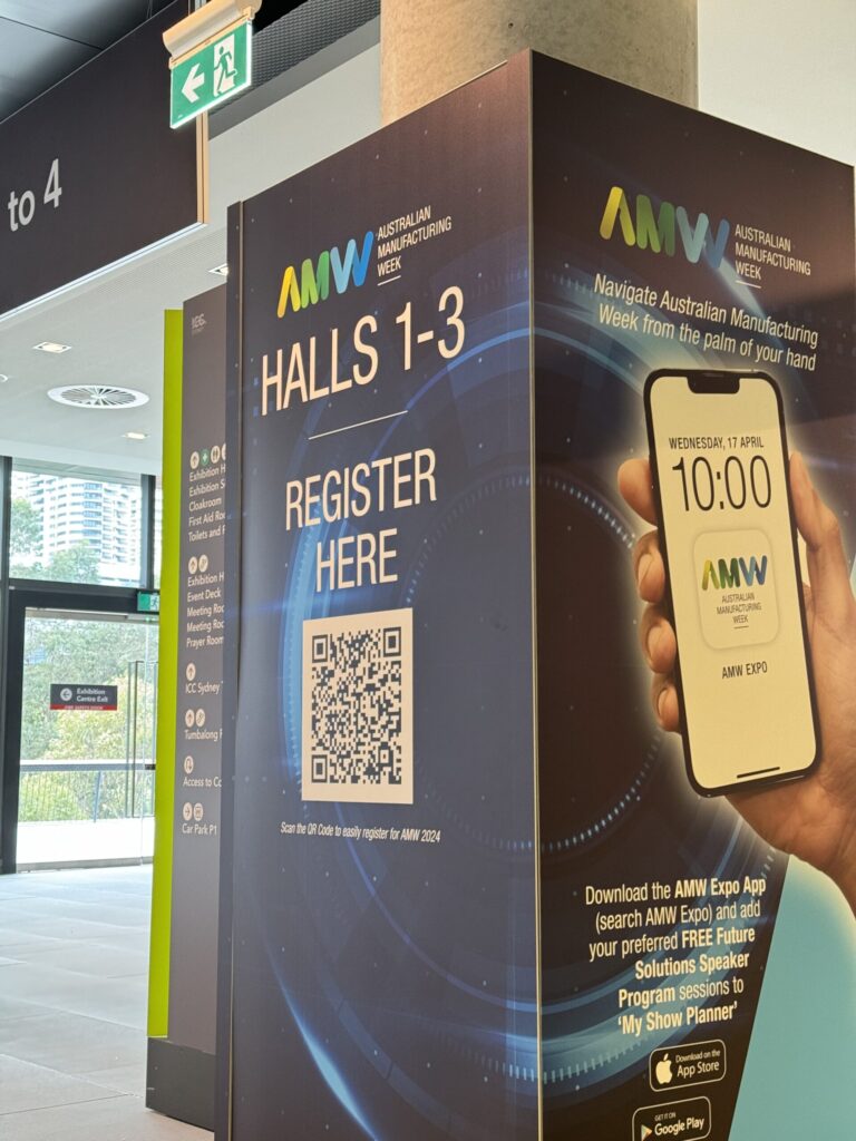 registro de visitantes en australian manufacturing week sydney 2024
