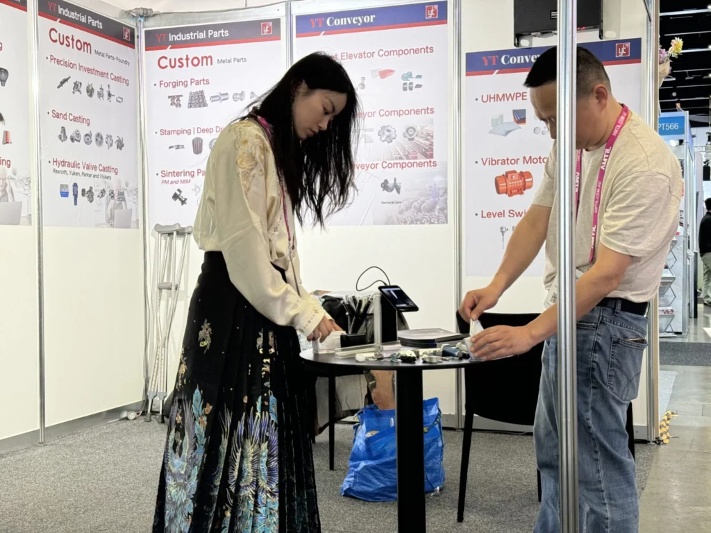 stand de yt conveyor en amw sydney 2024 australia