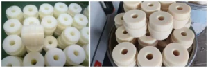 Rodillos de nylon para cadena transportadora industrial