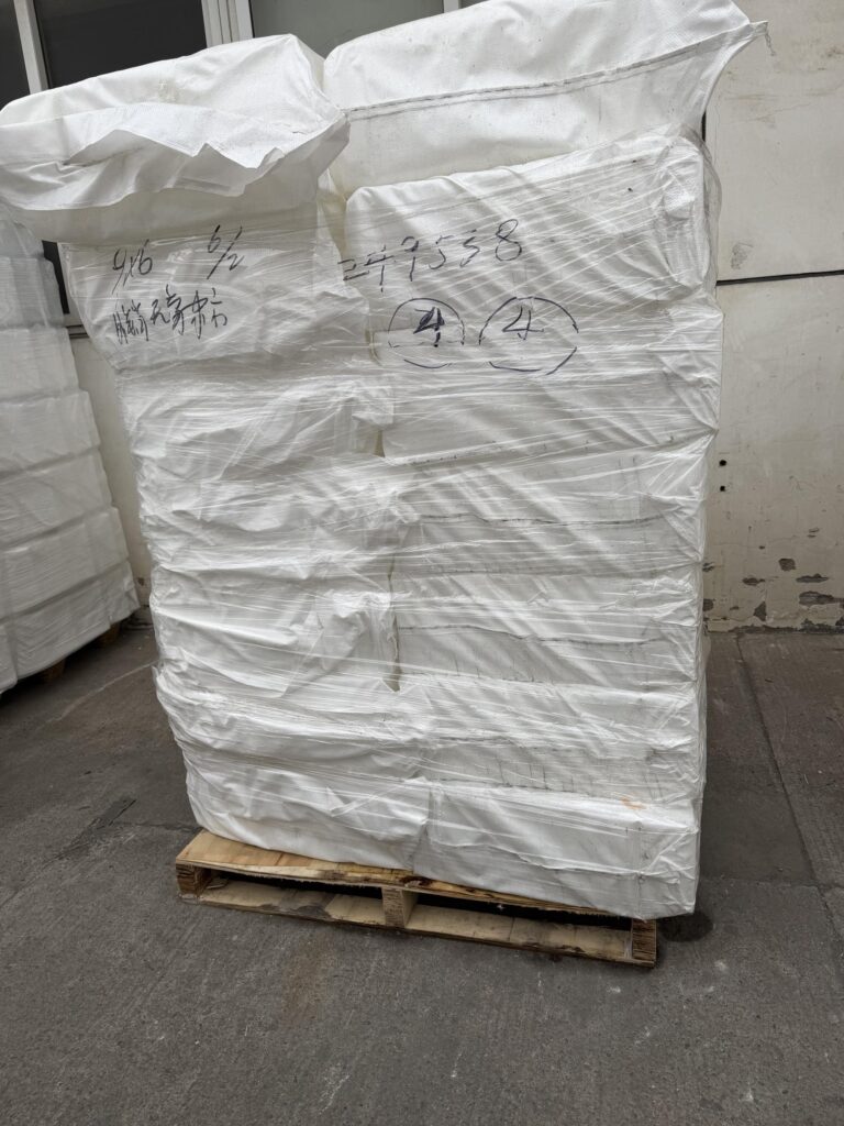 Pedido de cangilones elevadores preparado para exportación internacional