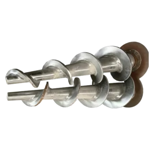 vuelo helicoidal cónico de paso variable para transportador de tornillo