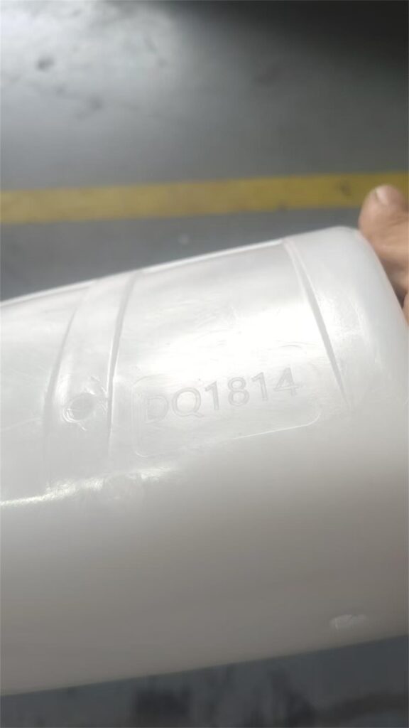 DQ1814 elevator buckets produced with non-standard punched holes according to customer requirements