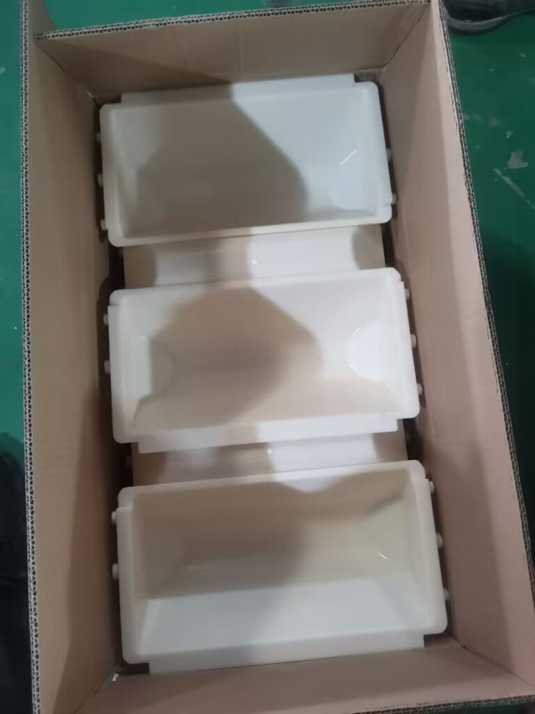 Cangilones DL3319 embalados en caja de cartón para envío