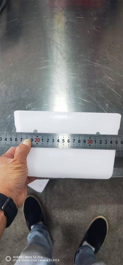 Cangilón tipo D8x5 de fondo profundo fabricado en HDPE